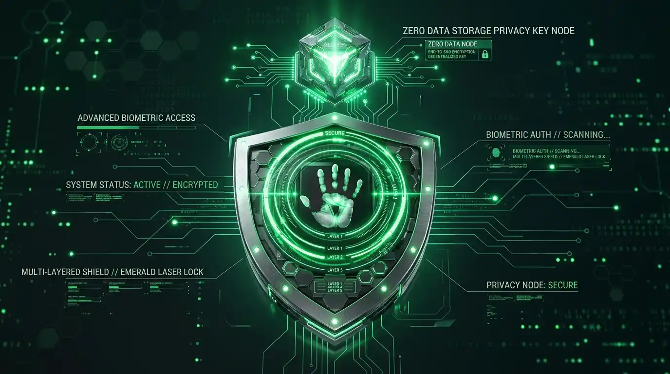Encrypted Privacy Shield AI Security