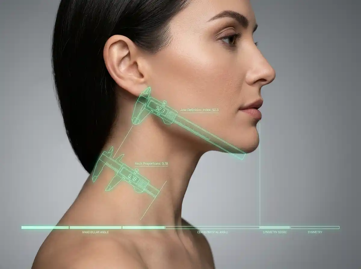 Jawline & Lower Face AI Feature Analysis