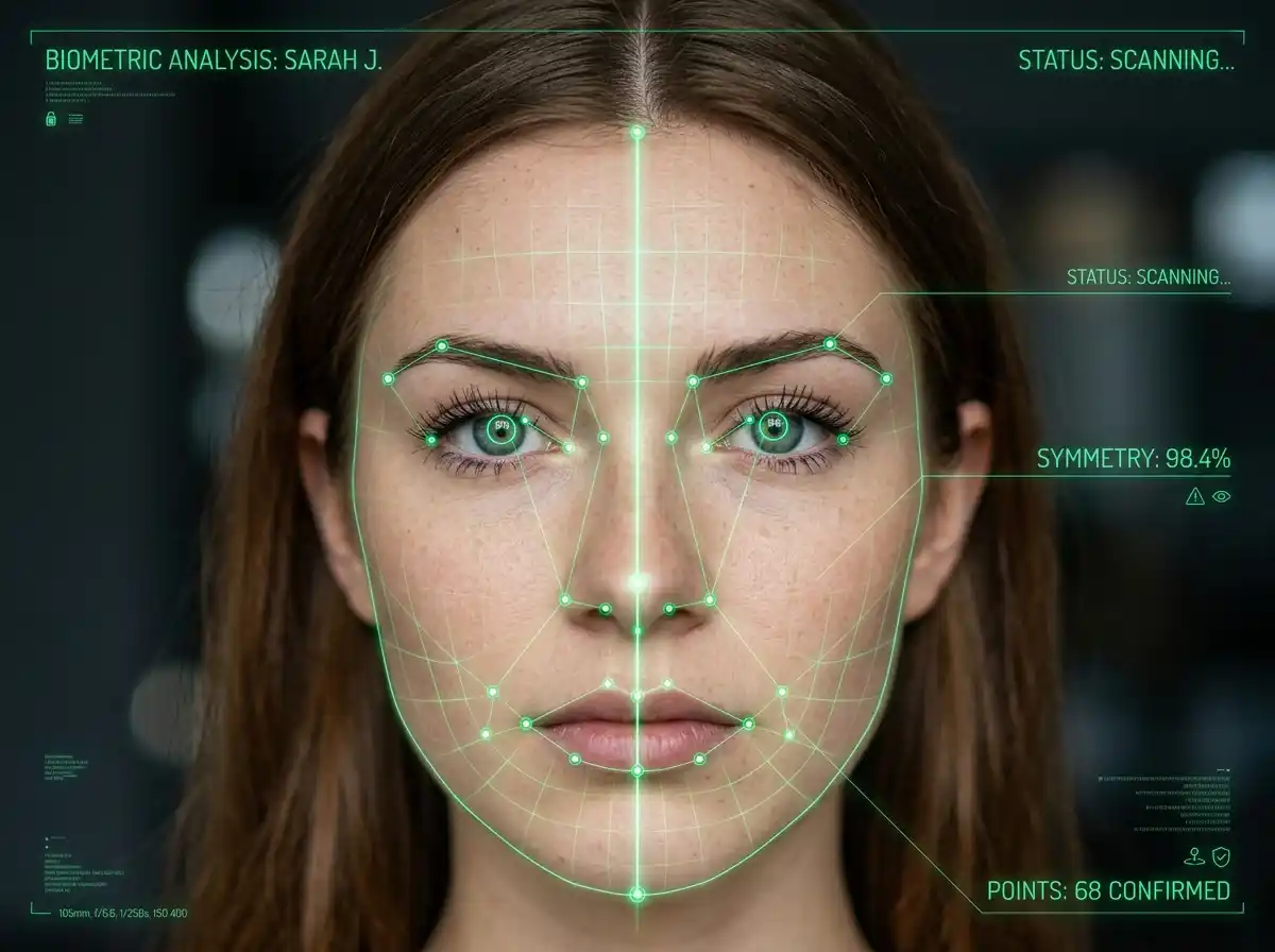 Facial Symmetry AI Feature Analysis